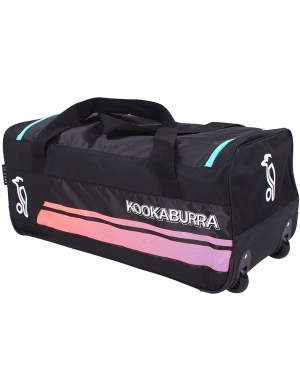 Kookaburra 9500 Wheelie Cricket Bag - Black/Purple